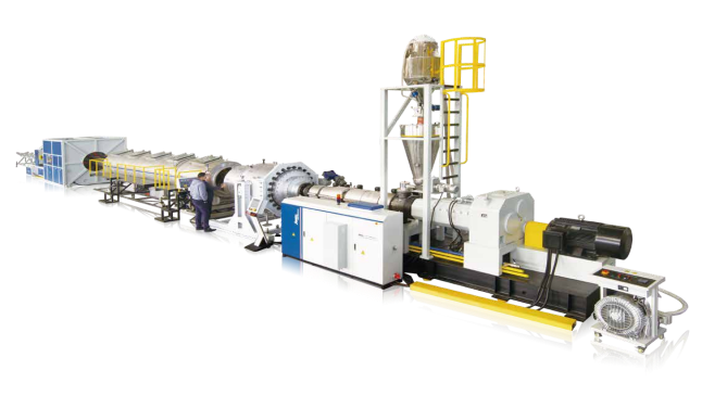 Extrusion pipe machine series
